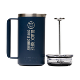 BRCC x YETI Company Logo French Press