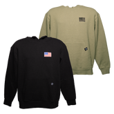 USA Flag Premium Heavyweight Pullover Hoodie
