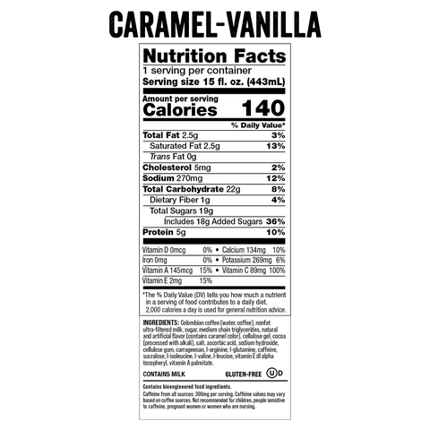 Ready To Drink 300, Caramel Vanilla