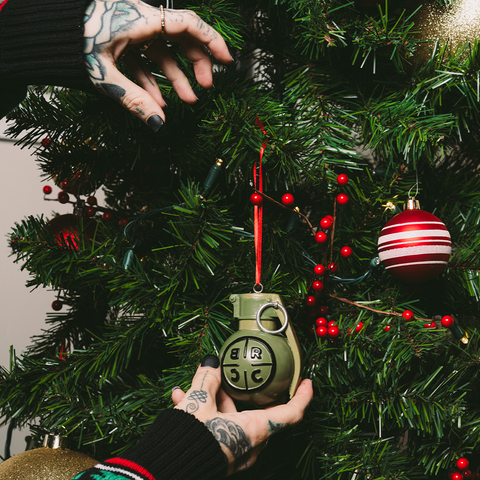 Reticle Grenade Ornament