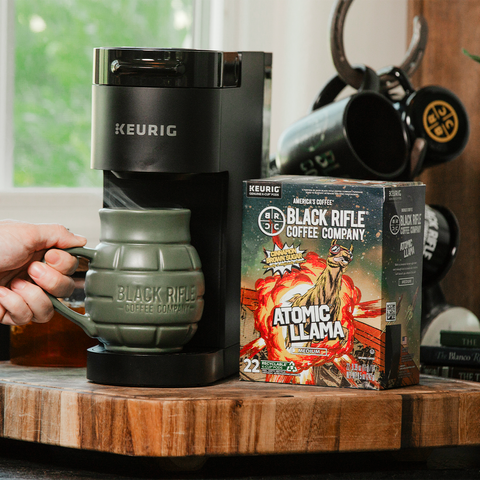 Atomic Llama, K-Cups