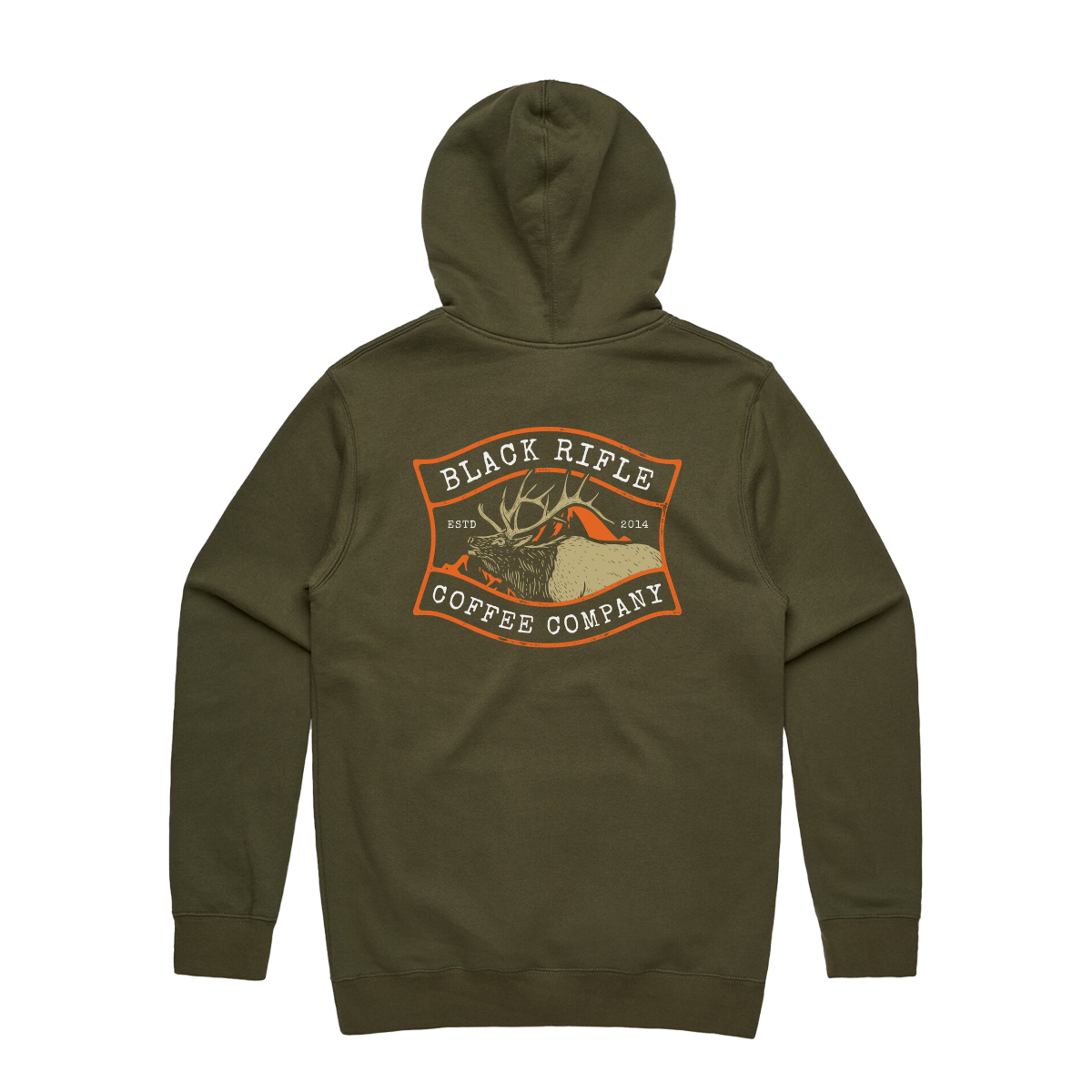 Elk Badge Pullover Hoodie