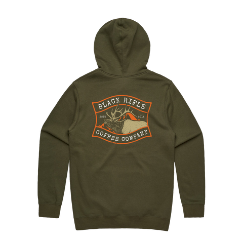Elk Badge Pullover Hoodie