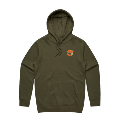 Elk Badge Pullover Hoodie