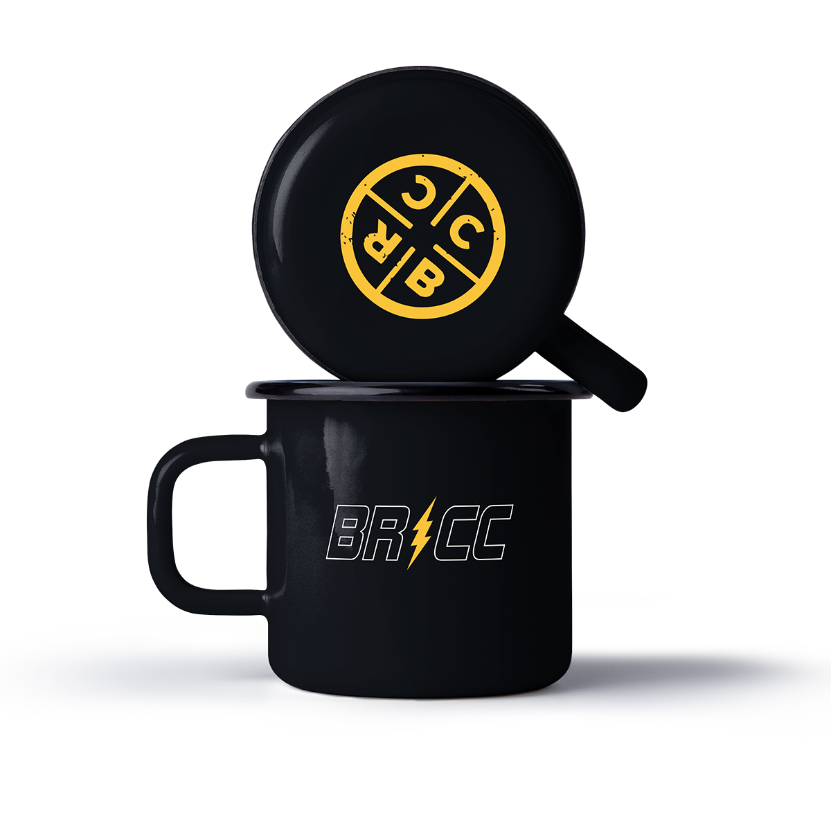 CAF Skull Enamel Mug