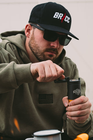 USA Flag Premium Heavyweight Pullover Hoodie