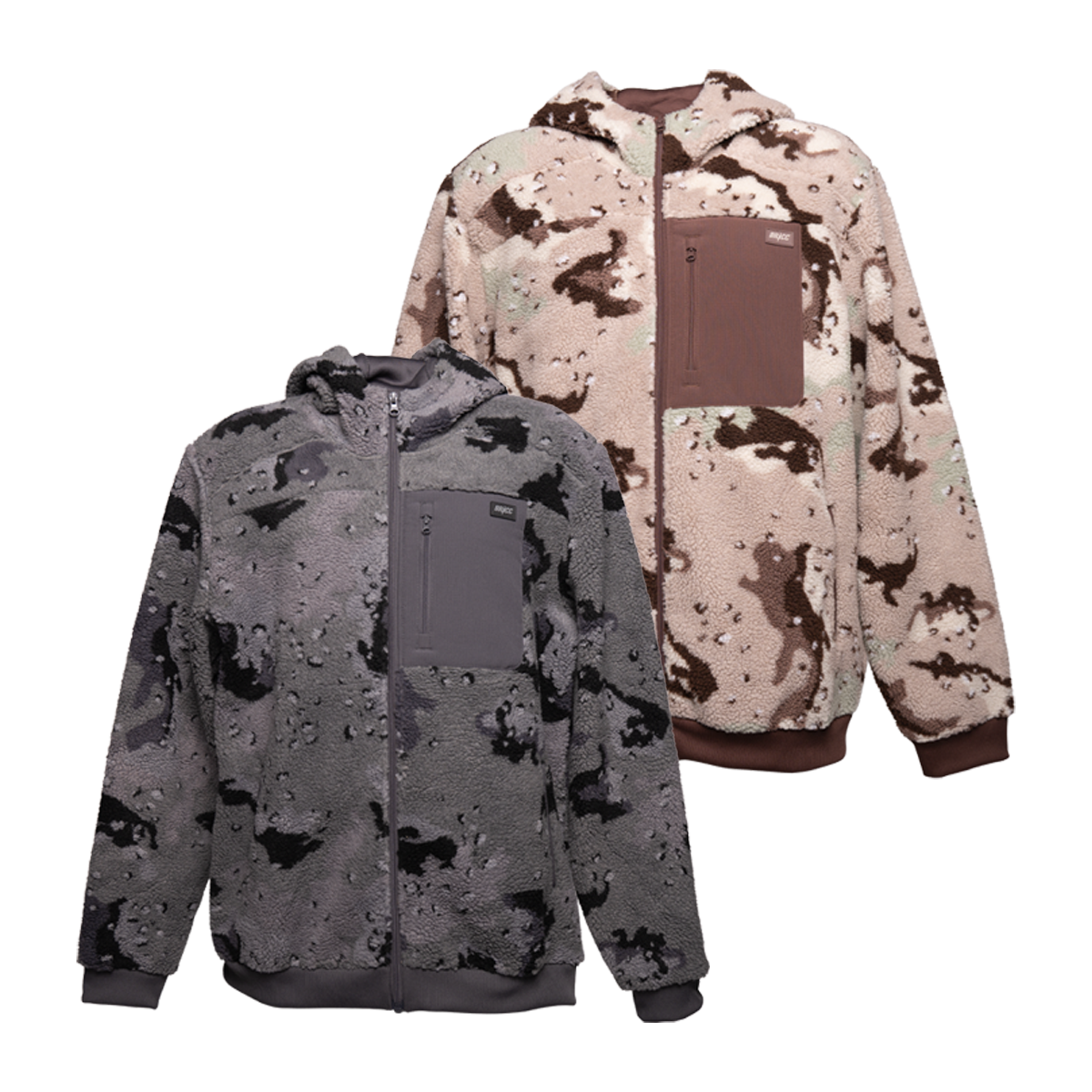 Gothic Serpent Zip Up Sherpa Jacket