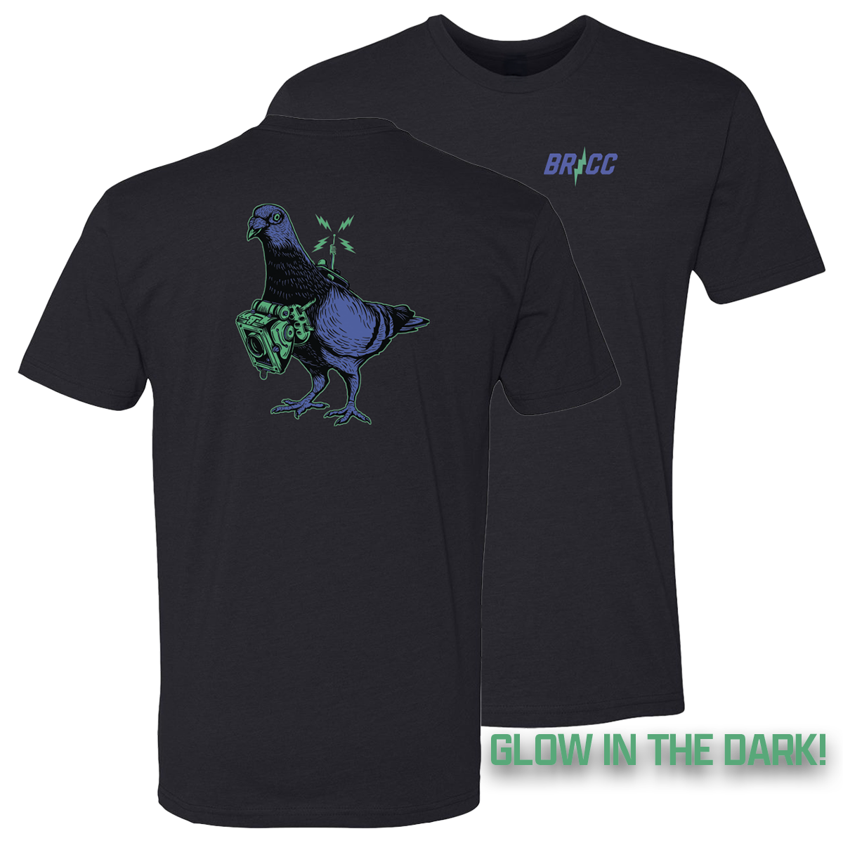 Spy Pigeon T-Shirt: Bolt Series