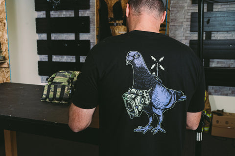 Spy Pigeon T-Shirt: Bolt Series