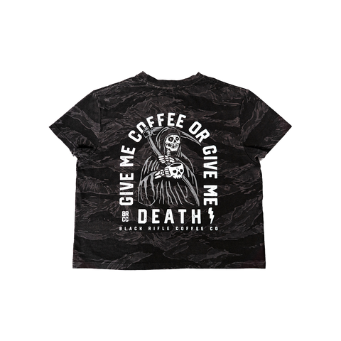 Women's Grim Sipper Crop T-Shirt