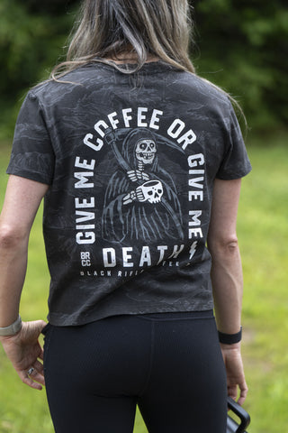 Women's Grim Sipper Crop T-Shirt